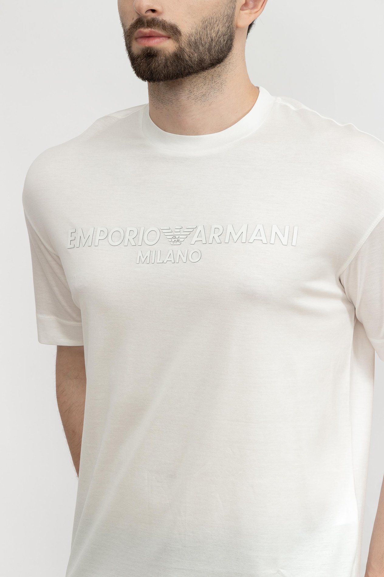 Emporio Armani Erkek Bisiklet Yaka T-Shirt