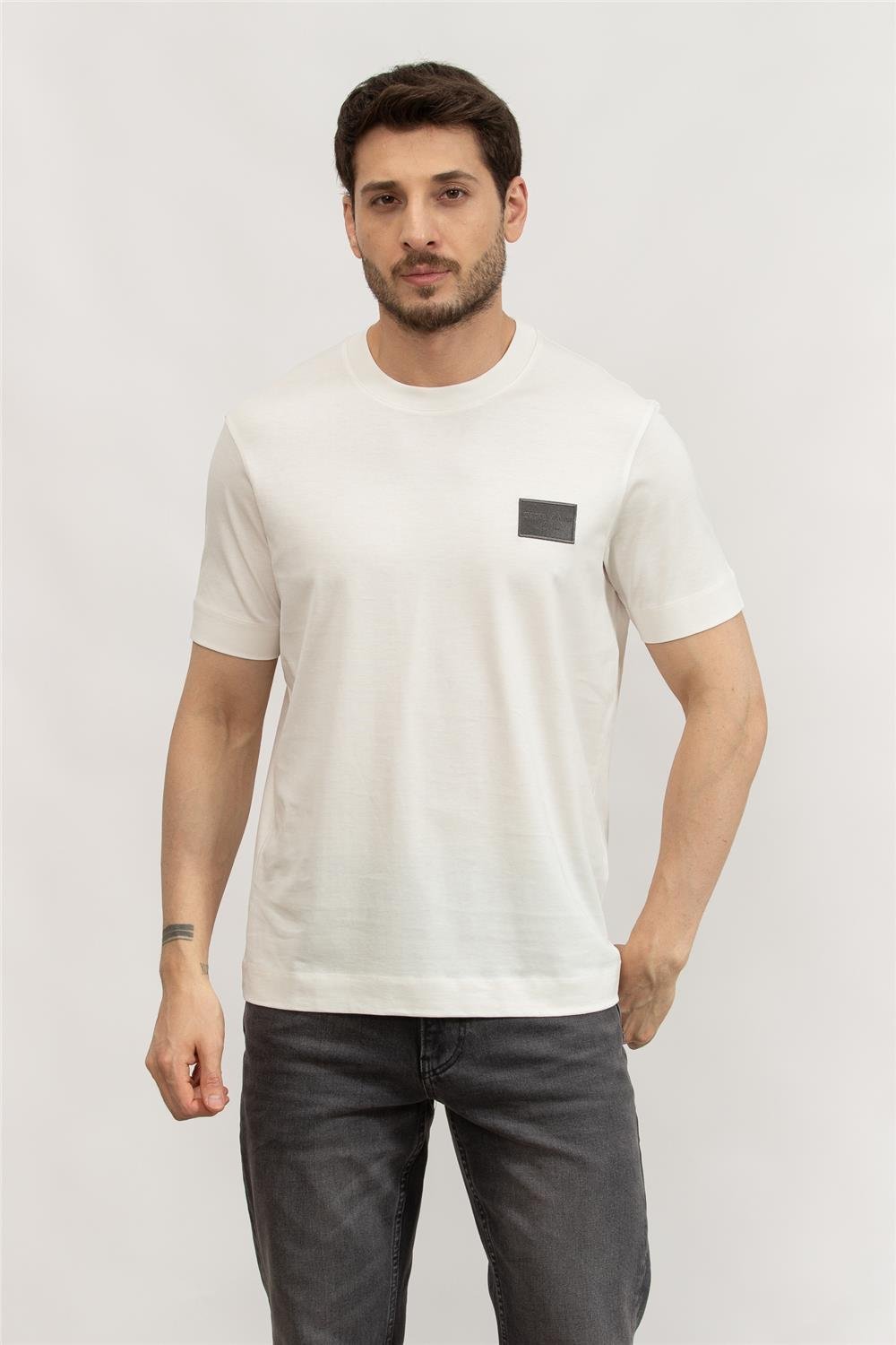 Emporio Armani Erkek Bisiklet Yaka T-Shirt