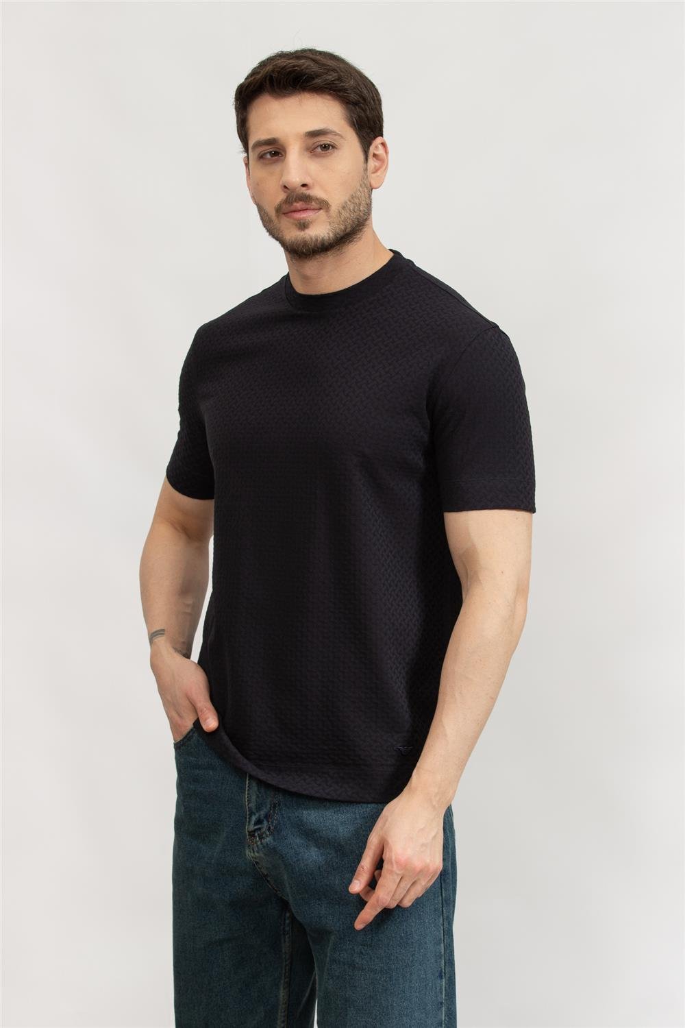 Emporio Armani Erkek Bisiklet Yaka T-Shirt