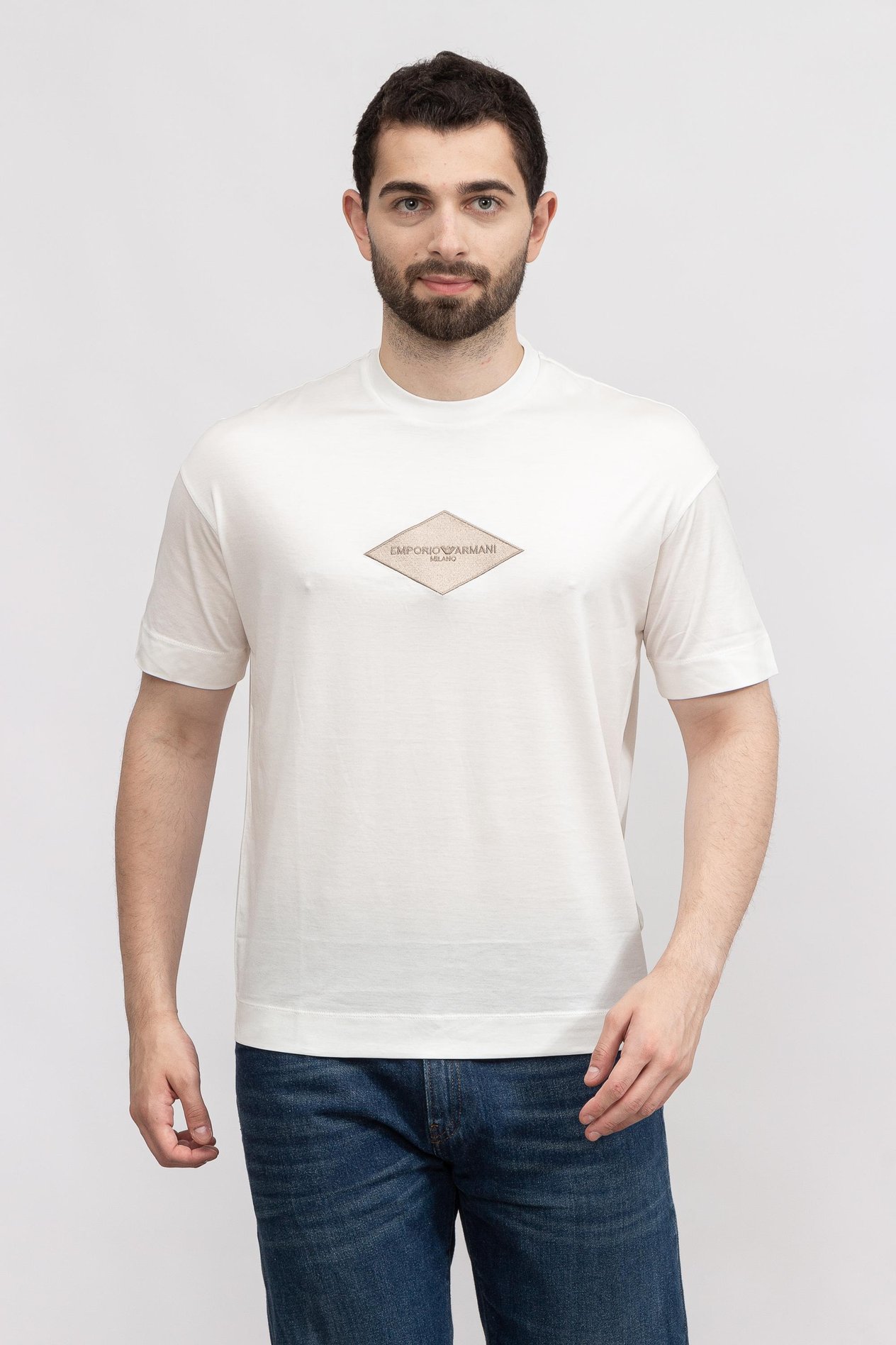 Emporio Armani Erkek Bisiklet Yaka T-Shirt