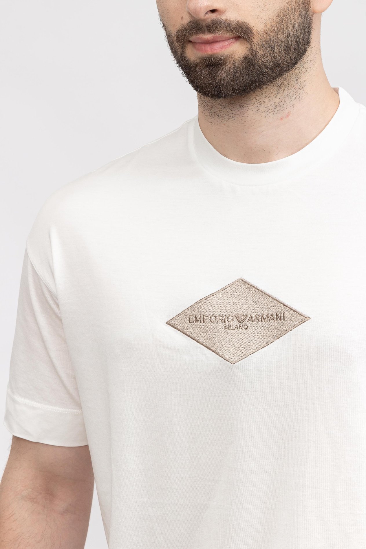 Emporio Armani Erkek Bisiklet Yaka T-Shirt