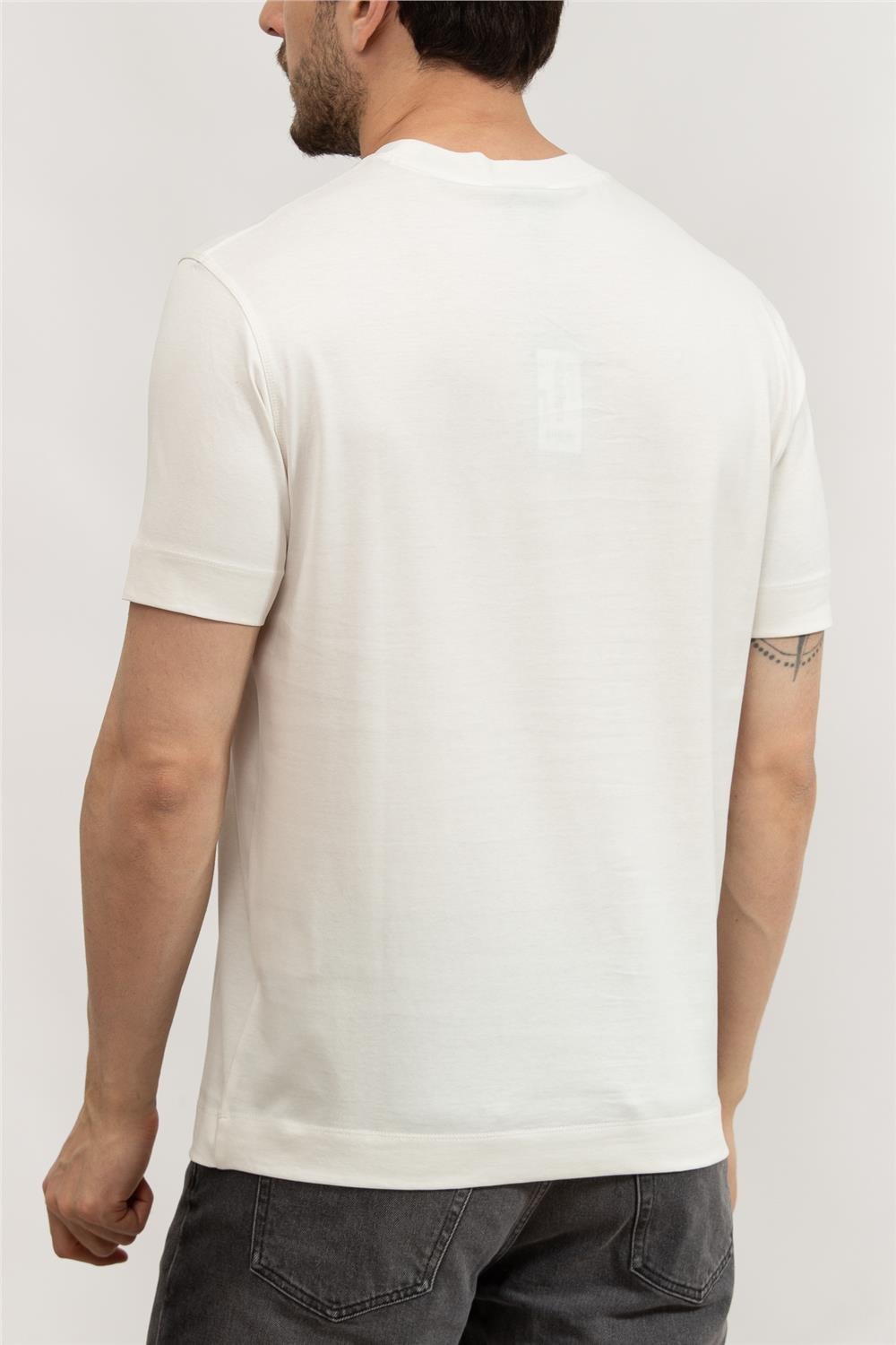 Emporio Armani Erkek Bisiklet Yaka T-Shirt
