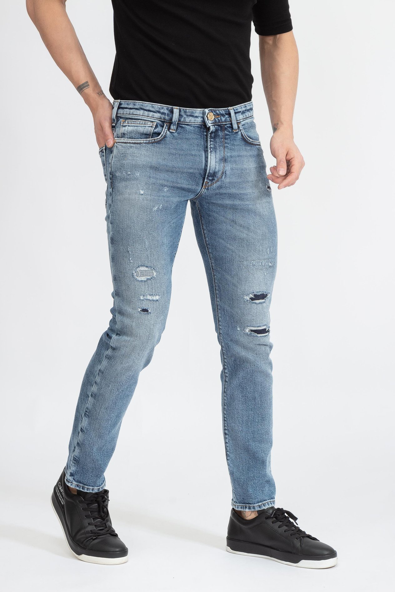 Emporio Armani Erkek Jean Pantolon