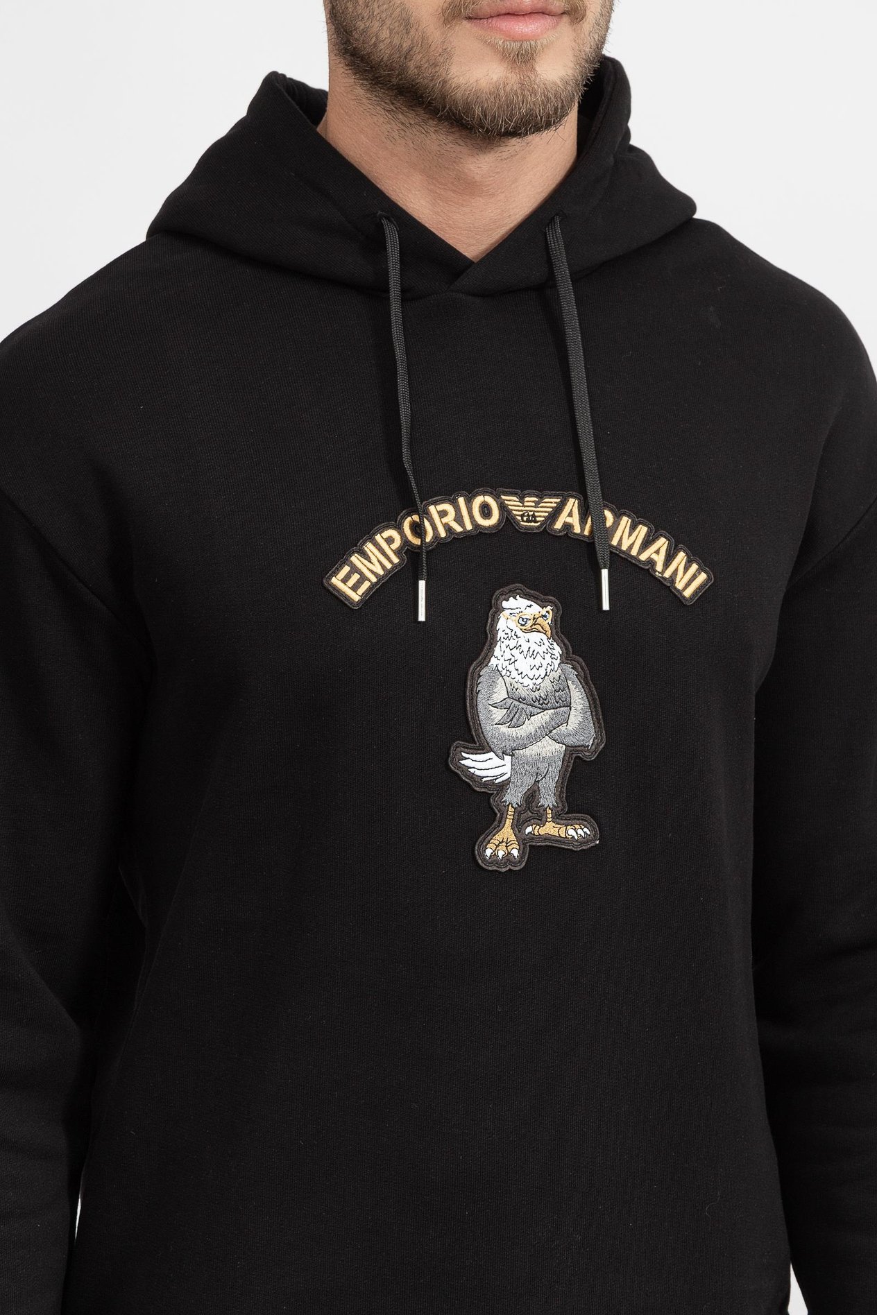 Emporio Armani Erkek Kapüşonlu Sweatshirt