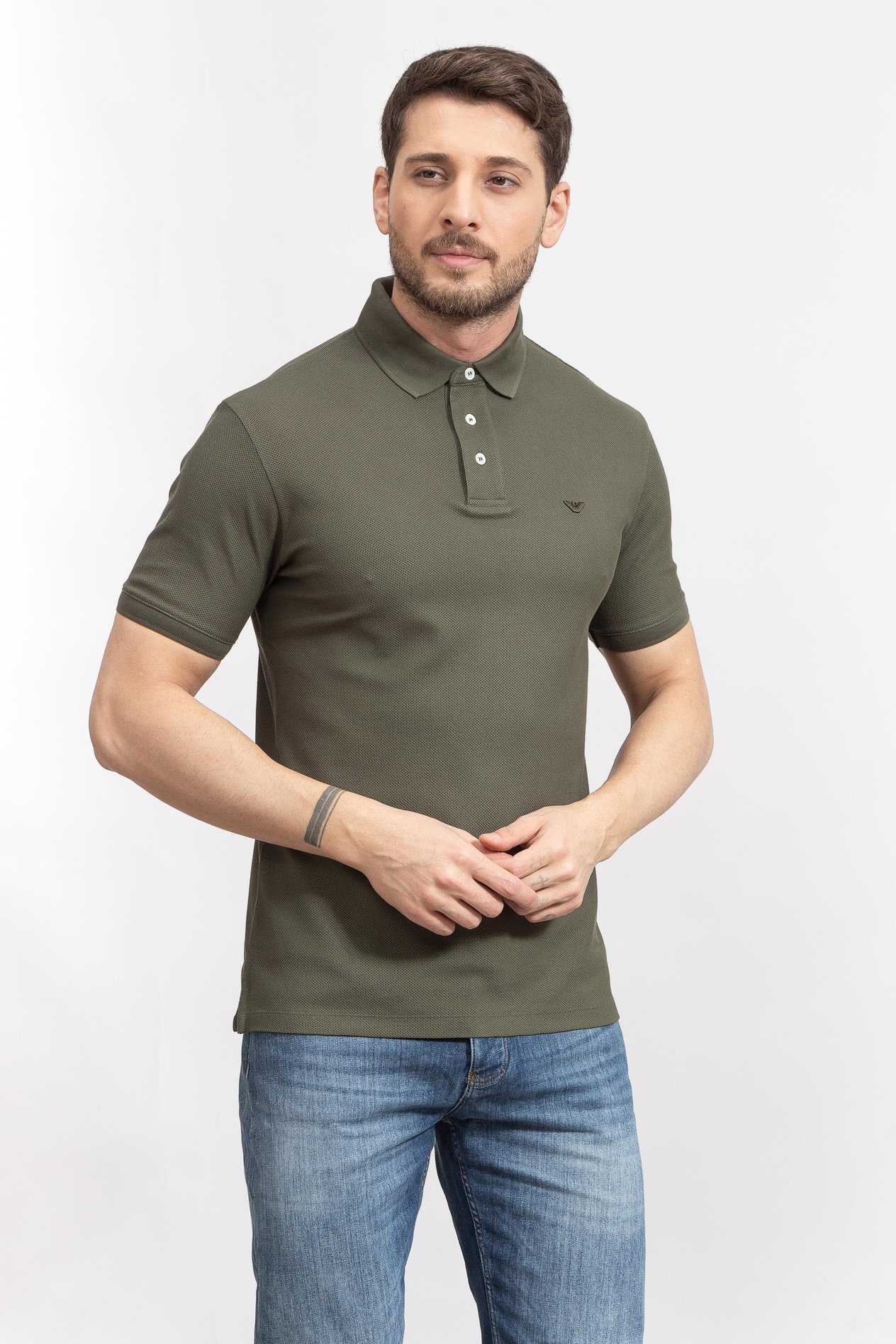 Emporio Armani Erkek Polo Yaka T-Shirt