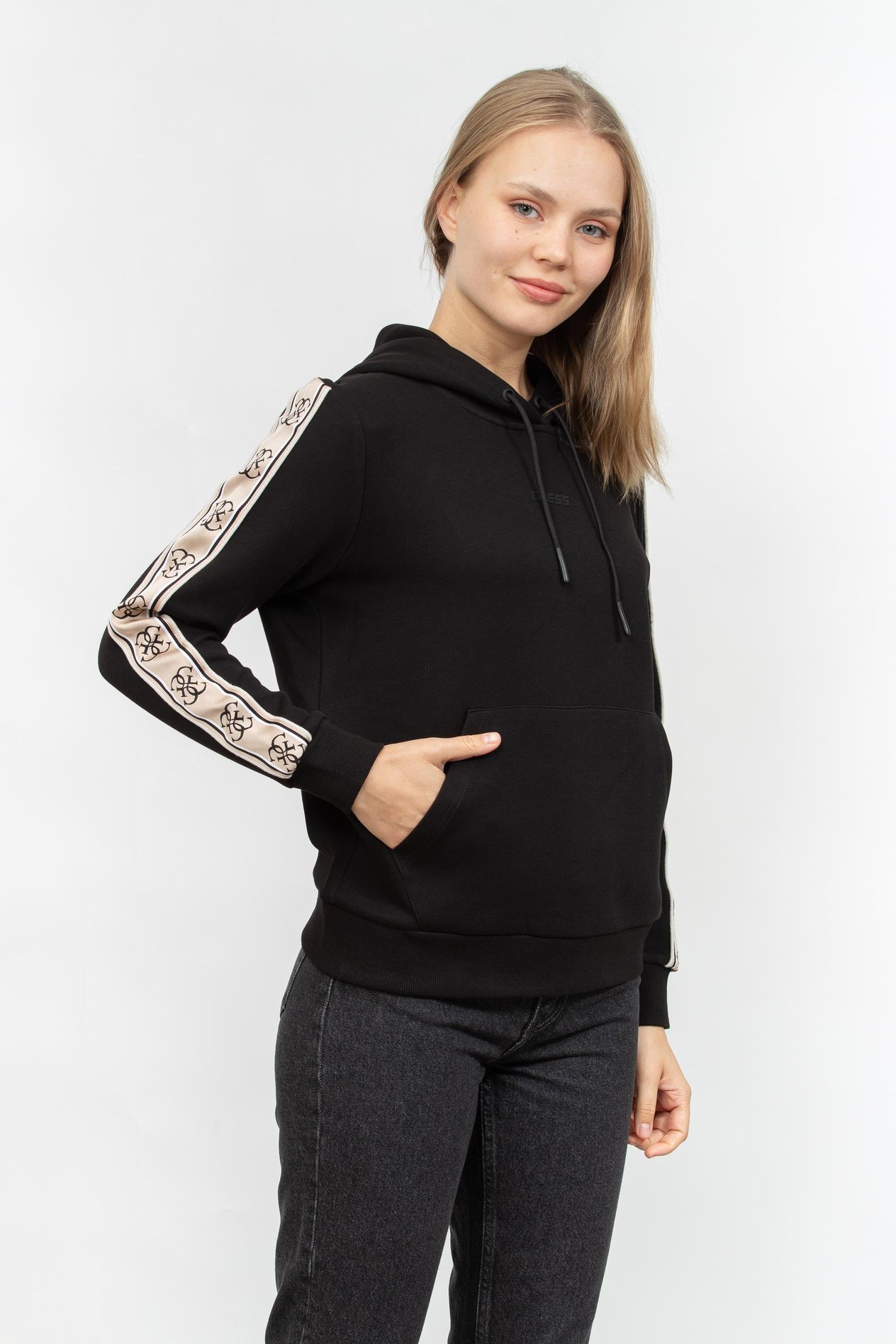 Guess Kadın Kapüşonlu Sweatshirt