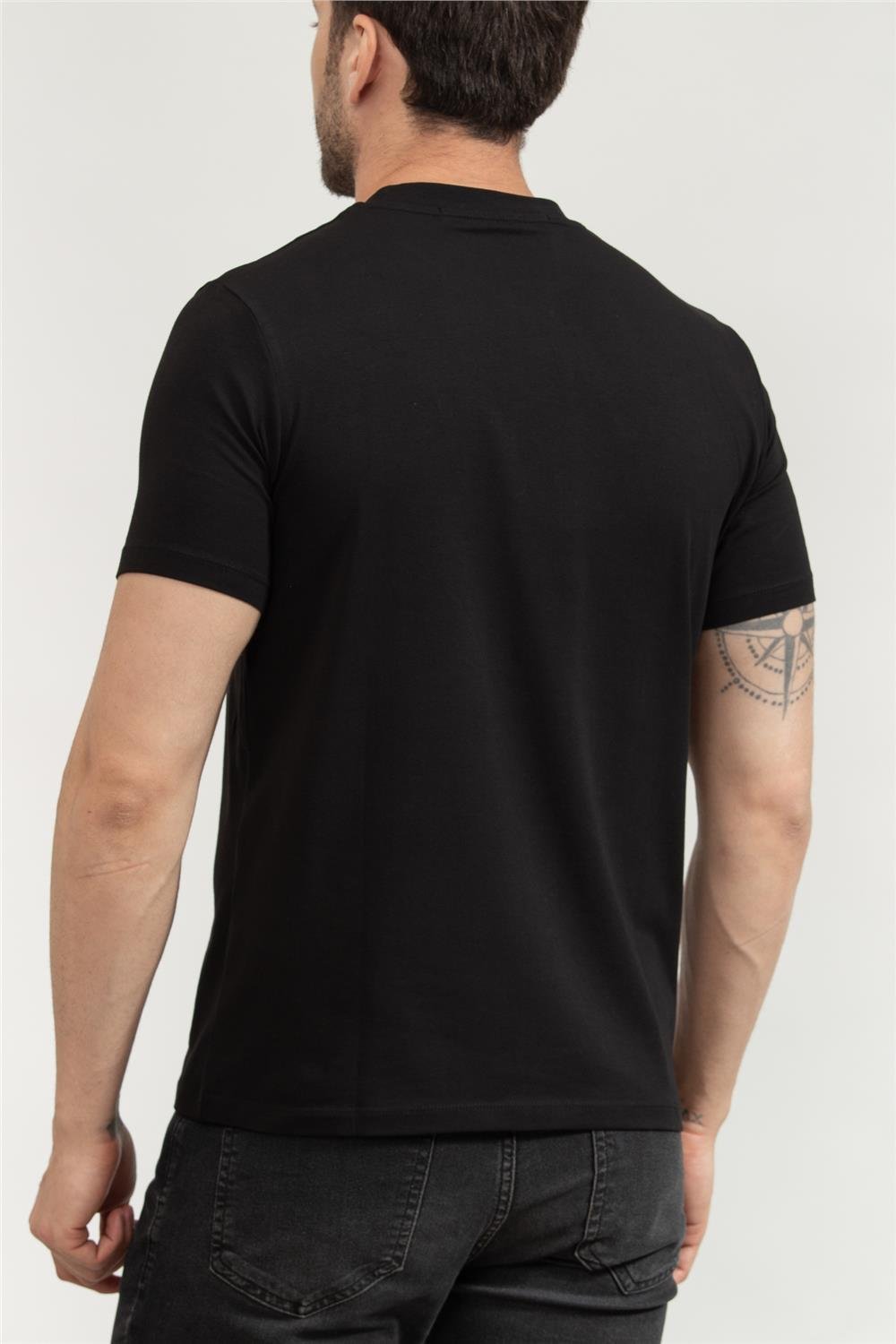 Karl Lagerfeld Erkek Bisiklet Yaka T-Shirt