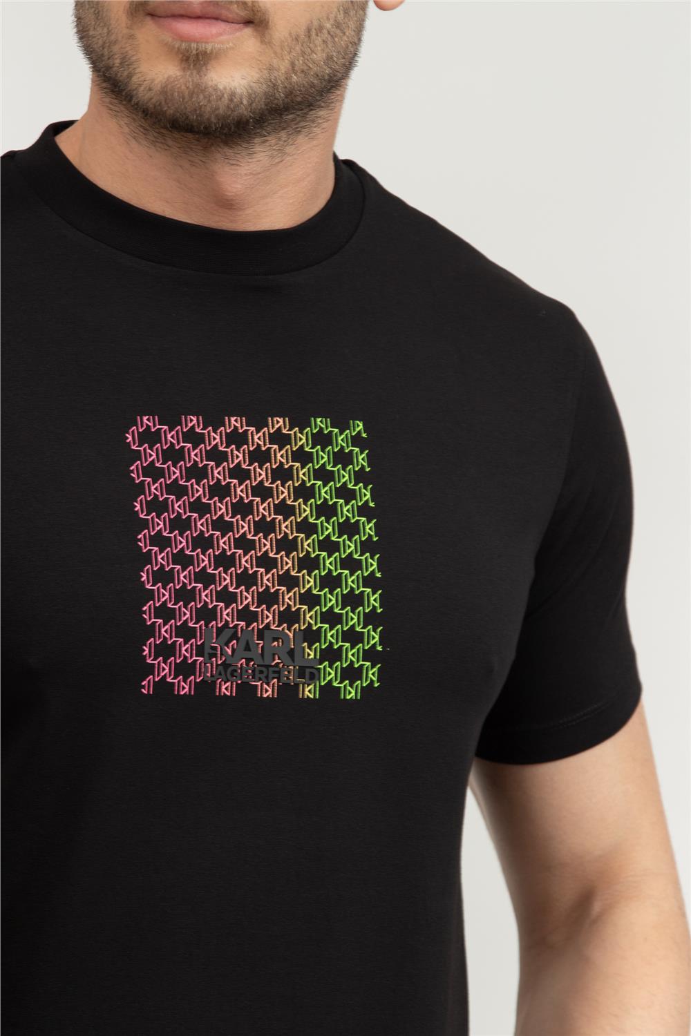 Karl Lagerfeld Erkek Bisiklet Yaka T-Shirt
