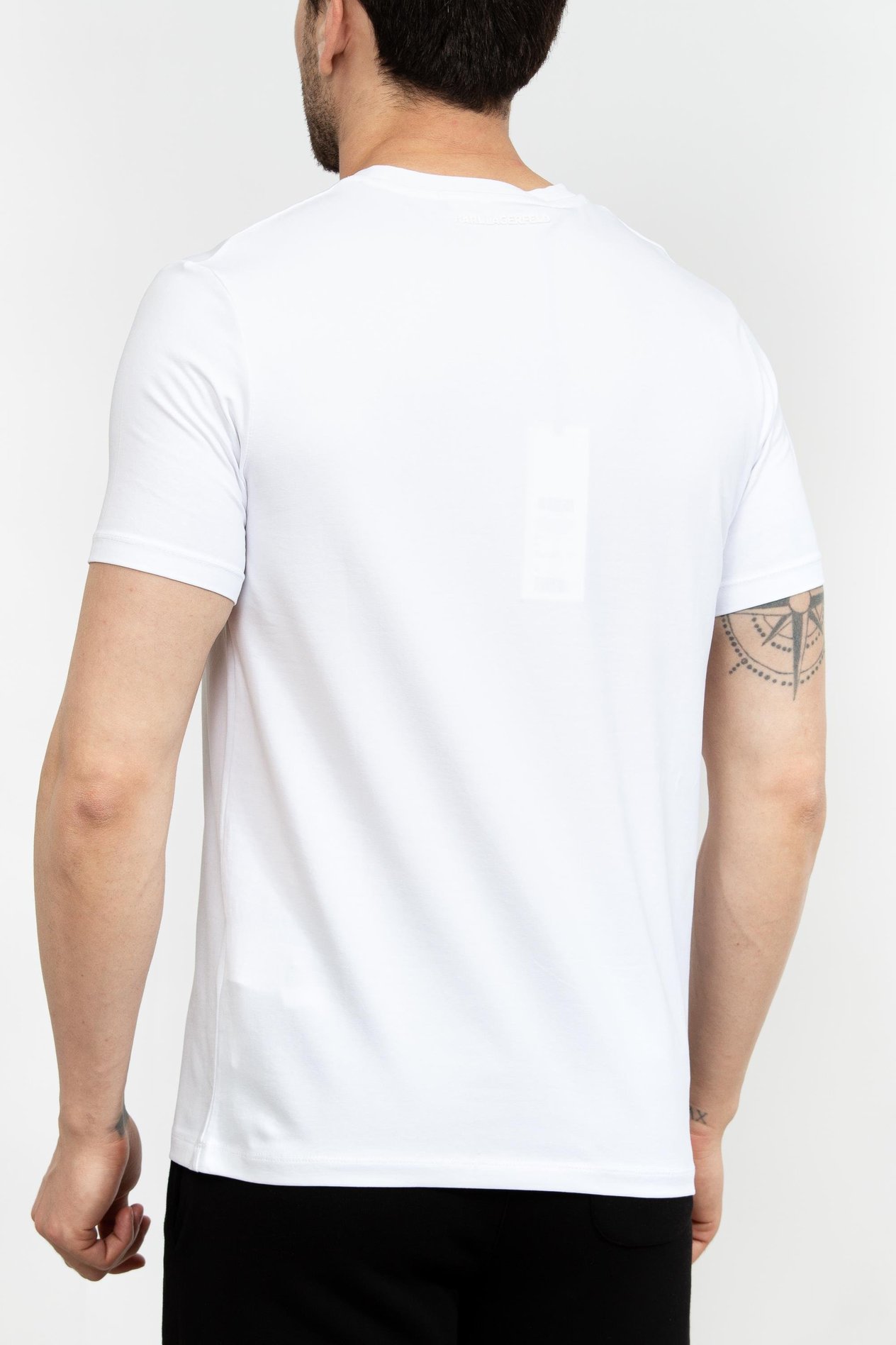 Karl Lagerfeld Erkek Bisiklet Yaka T-Shirt