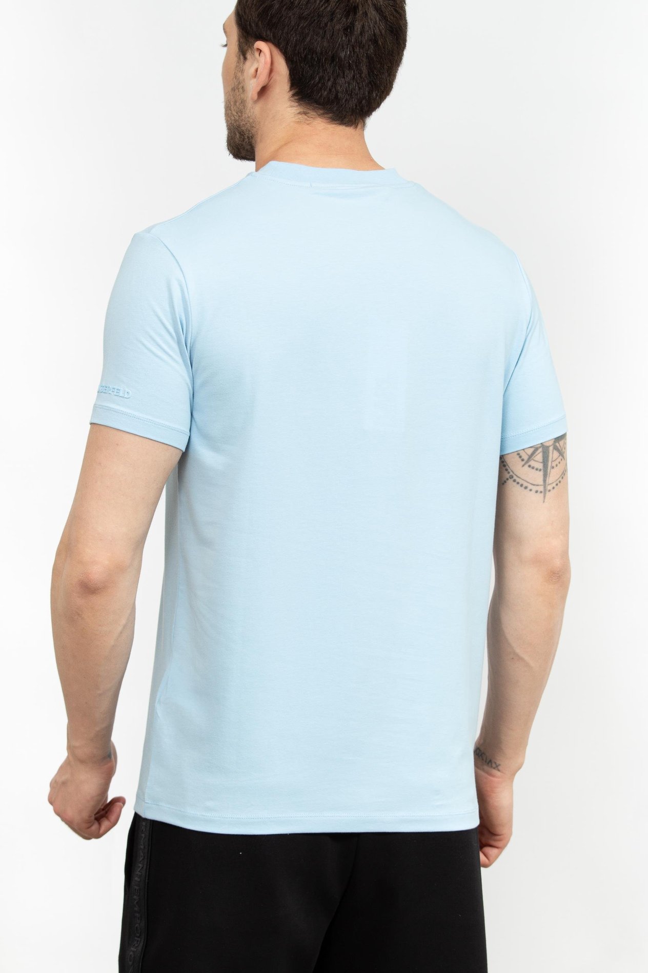 Karl Lagerfeld Erkek Bisiklet Yaka T-Shirt