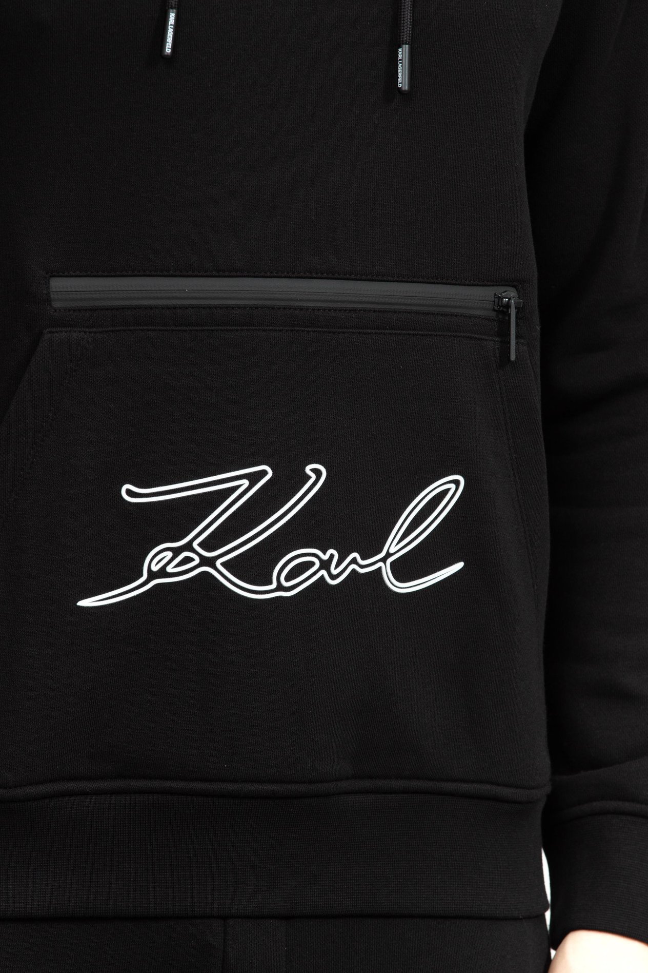 Karl Lagerfeld Erkek Kapüşonlu Sweatshirt