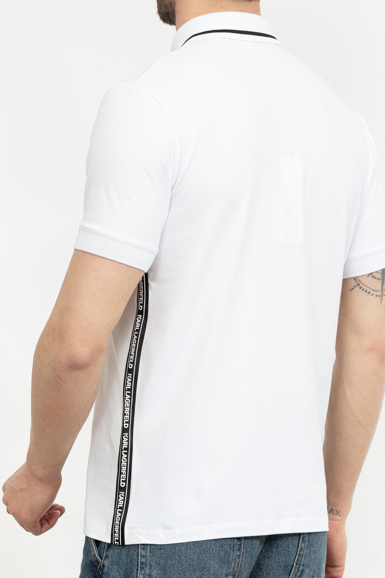 Karl Lagerfeld Erkek Polo Yaka T-Shirt