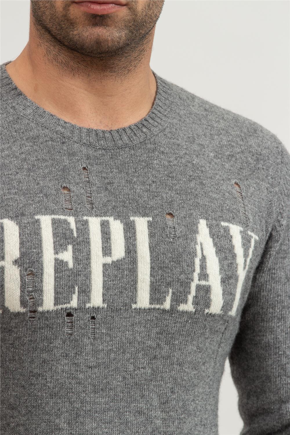Replay Regular Erkek Triko
