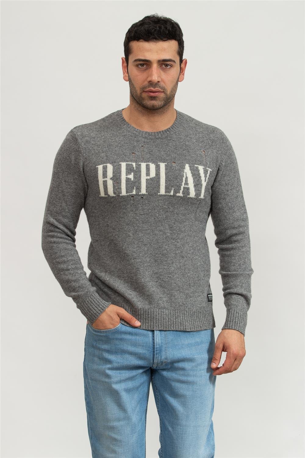 Replay Regular Erkek Triko