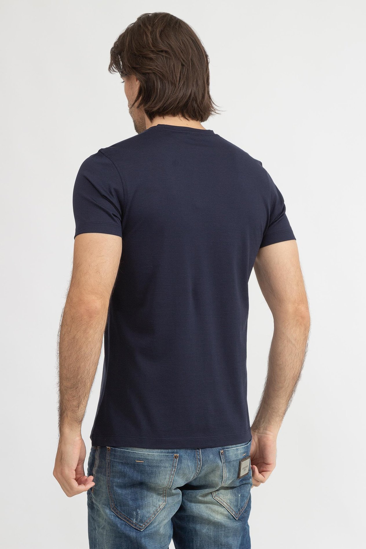 Stamati's Erkek Bisiklet Yaka T-Shirt