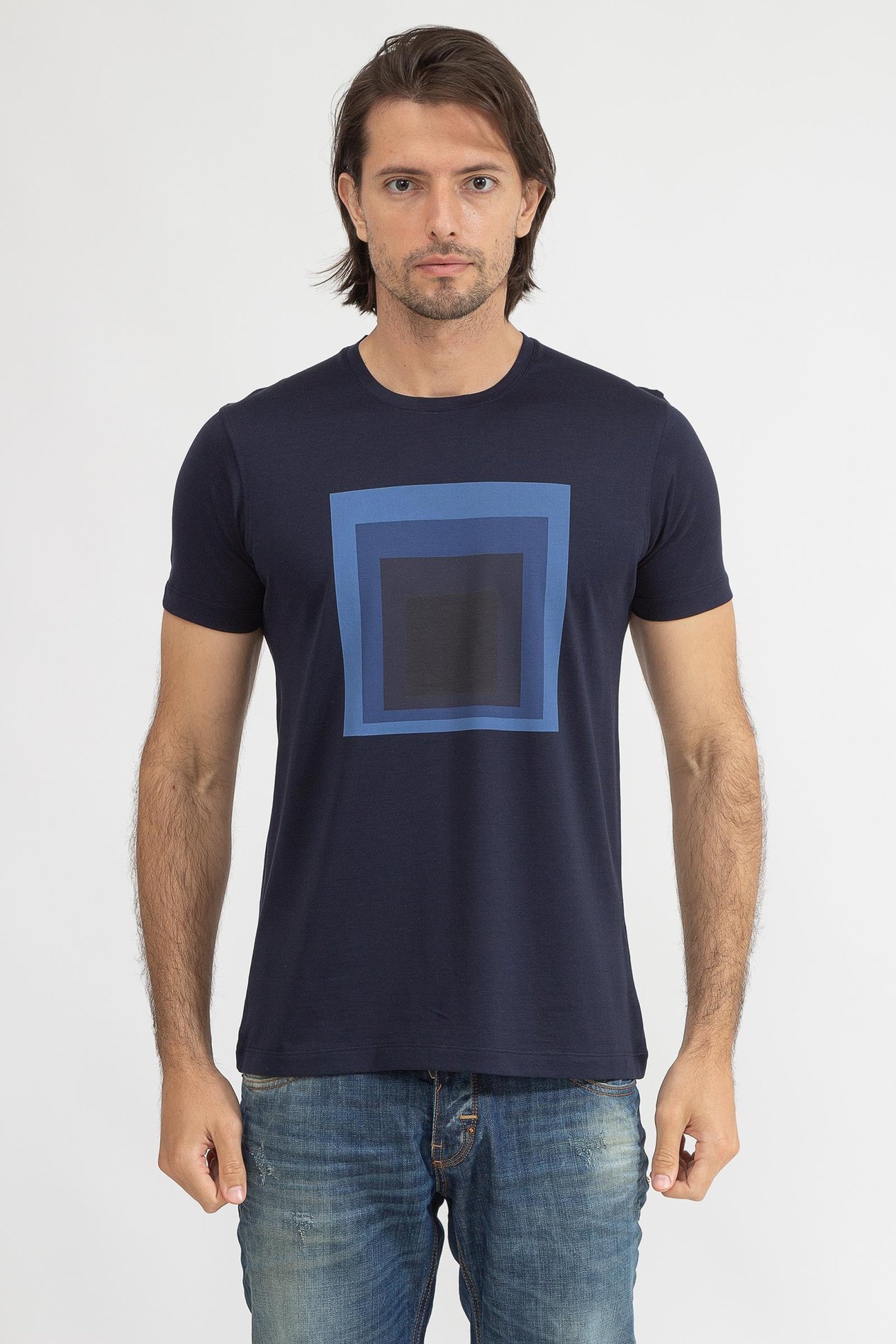 Stamati's Erkek Bisiklet Yaka T-Shirt