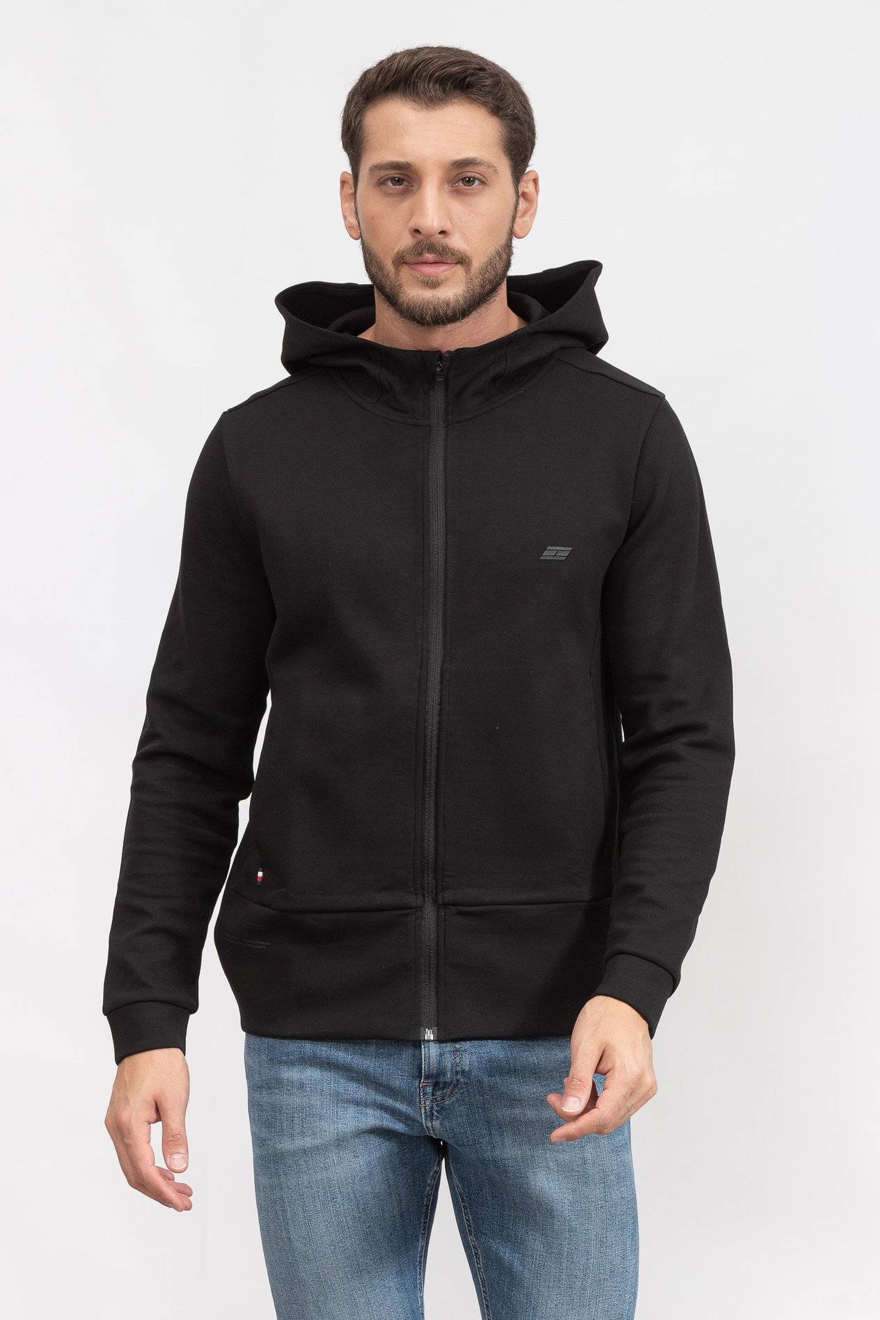 Tommy Hilfiger Best Essentials Fz Hoody Erkek Fermuarlı Sweatshirt