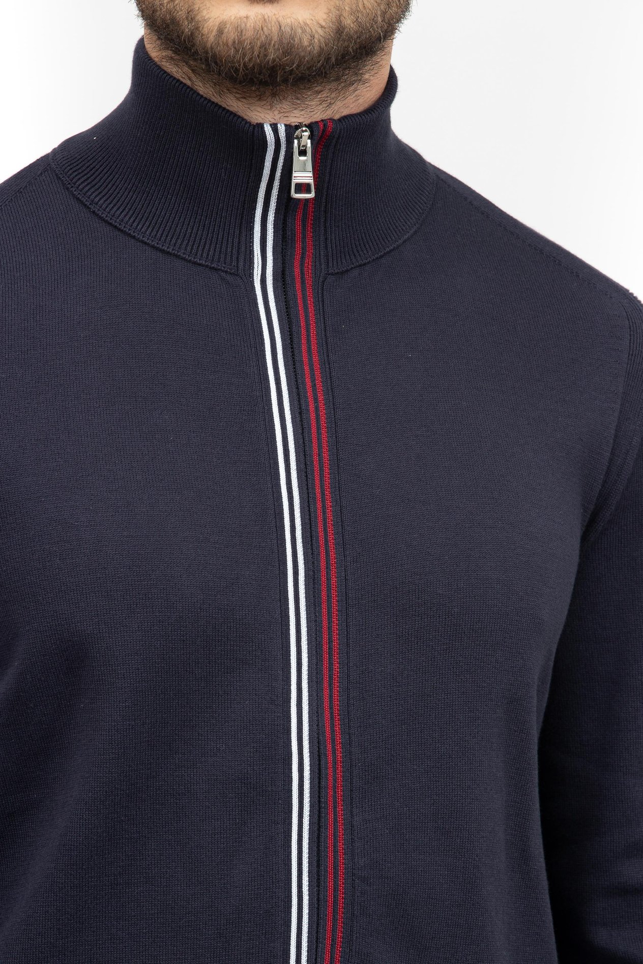 Tommy Hilfiger Erkek Fermuarlı Sweatshirt