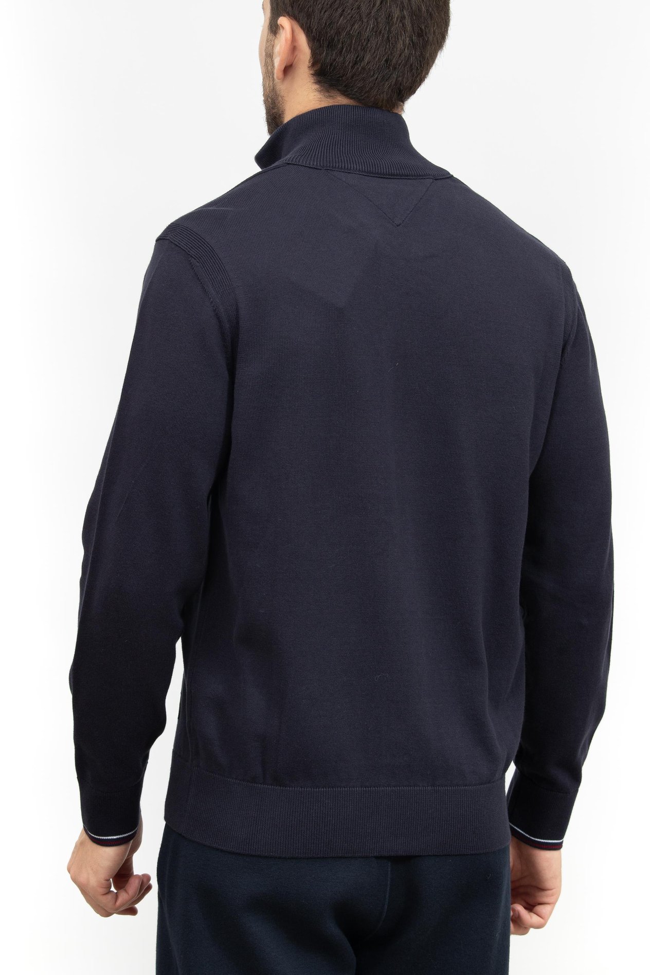 Tommy Hilfiger Erkek Fermuarlı Sweatshirt