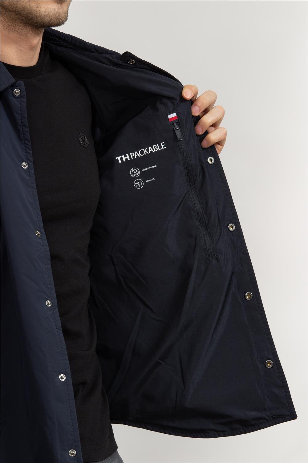 Tommy Hilfiger Erkek Mont