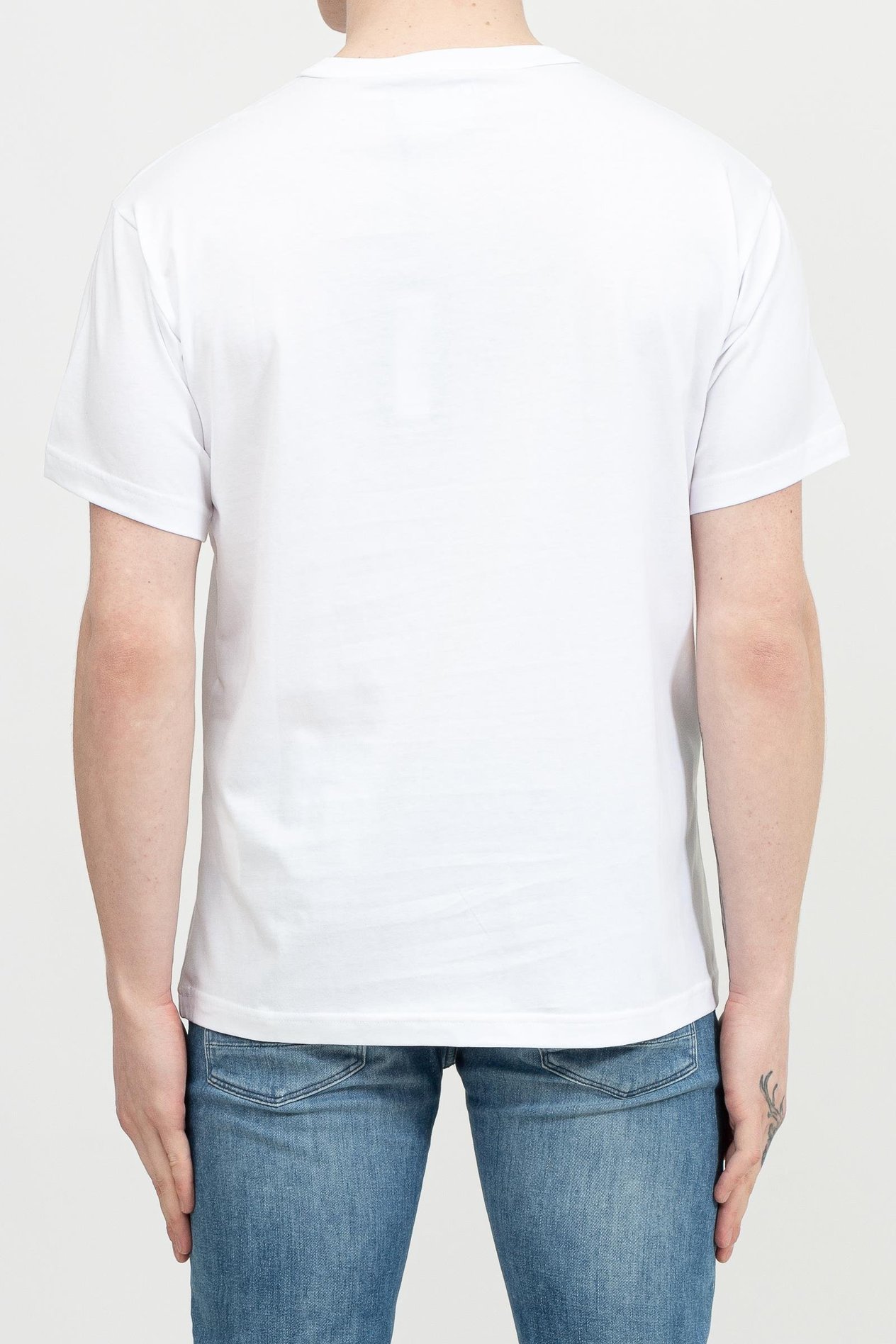 Versace Jeans Couture Erkek Bisiklet Yaka T-Shirt