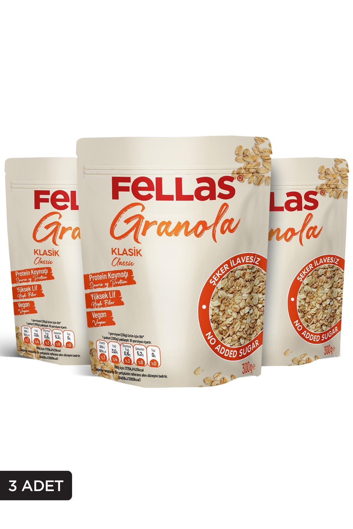Granola 3lü - Klasik 300g 