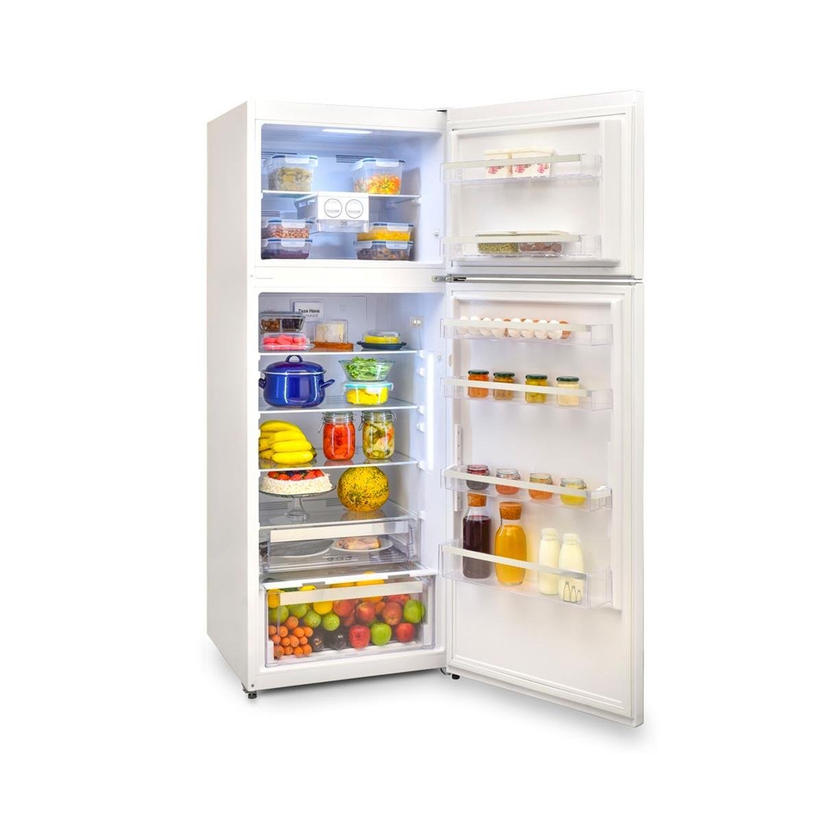 VESTEL NF52111 451 LT NO-FROST ÜSTTEN DONDURUCULU BUZDOLABI