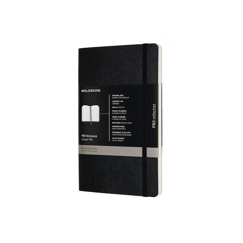 MOLESKINEMoleskine Profesyonel Büyük Not Defteri (Soft Cover) Siyah 13x21 Cm8058647620787