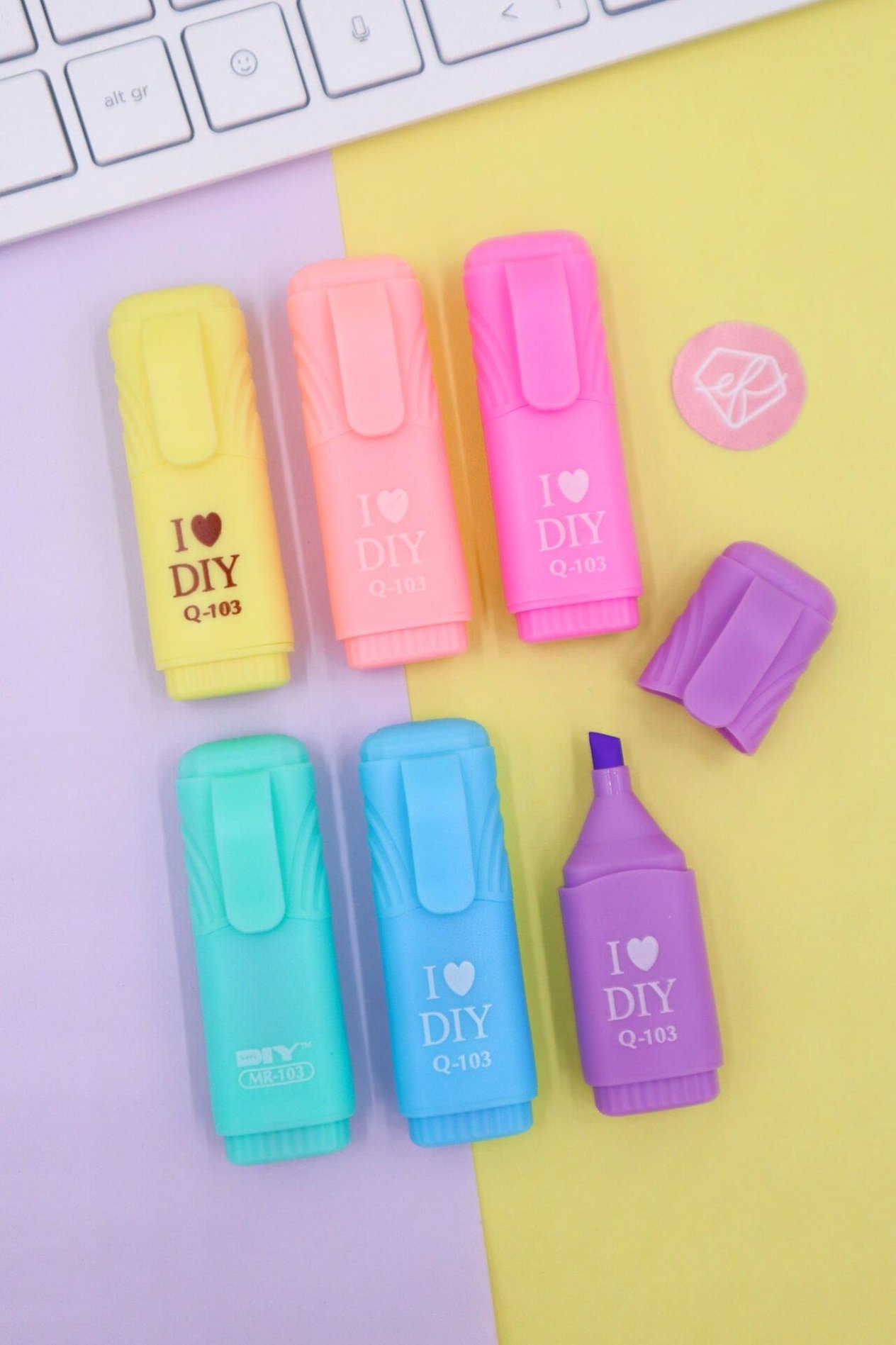 6lı I Diy Fosforlu Kalem Seti