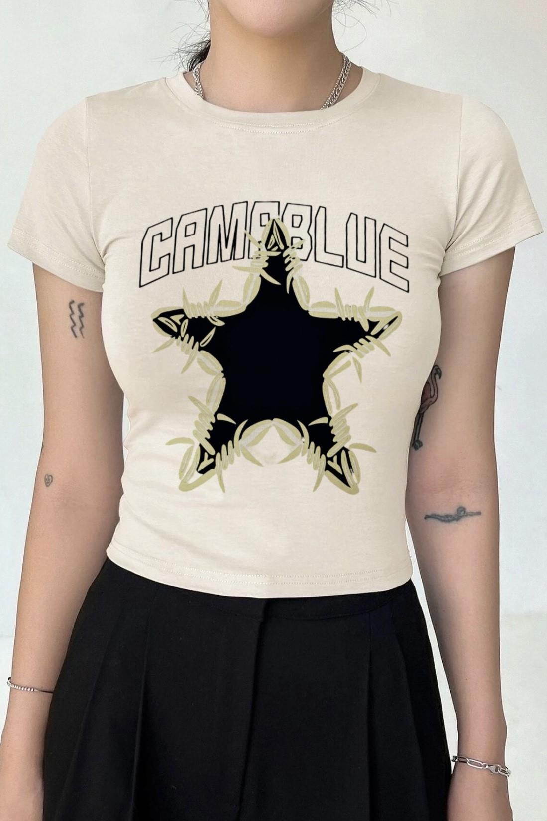 Bej Compblue Star Crop