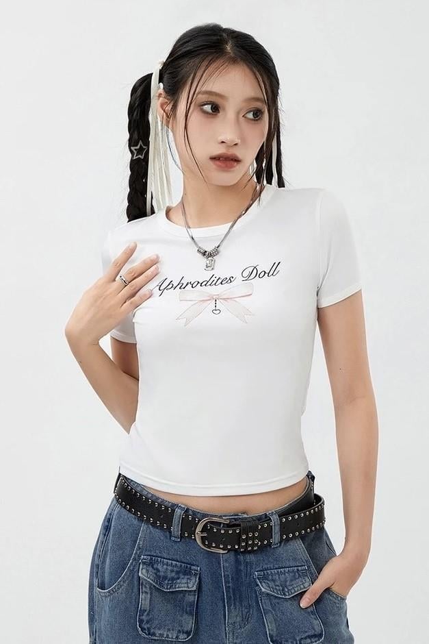 Beyaz Aphrodites Doll Crop