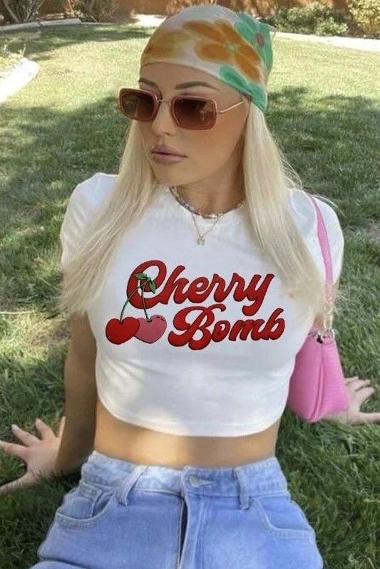 Beyaz Cherry Bomb Crop