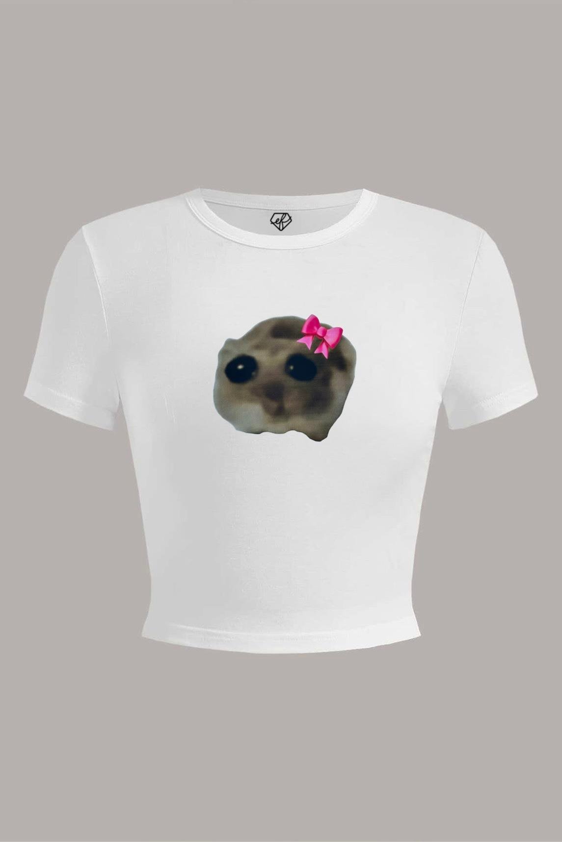 Beyaz Üzgün Hemster Crop