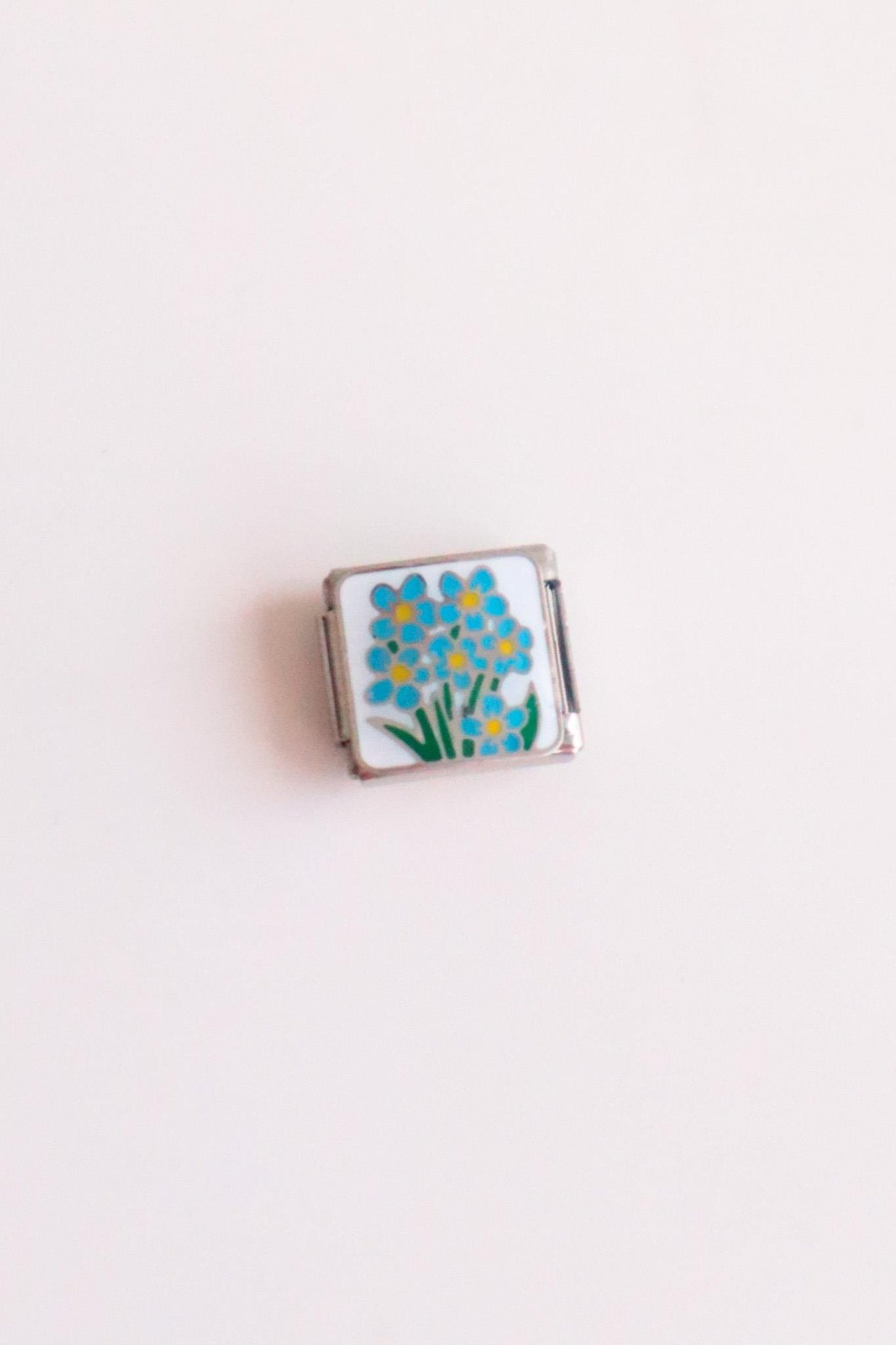 Blue Daisy İtalyan Charm 