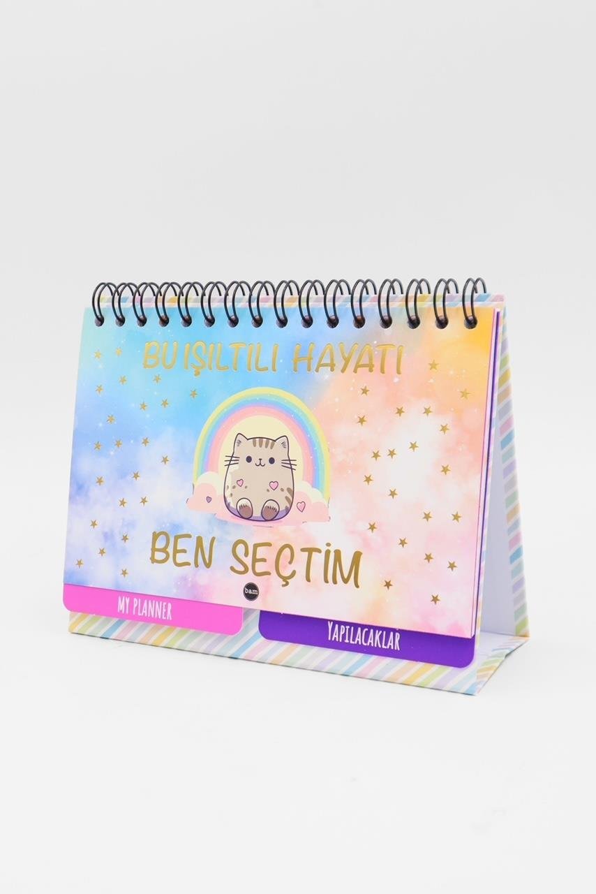 Bu Işıltılı Hayatı Ben Seçtim Papatya Tasarımlı Konuşan Planner
