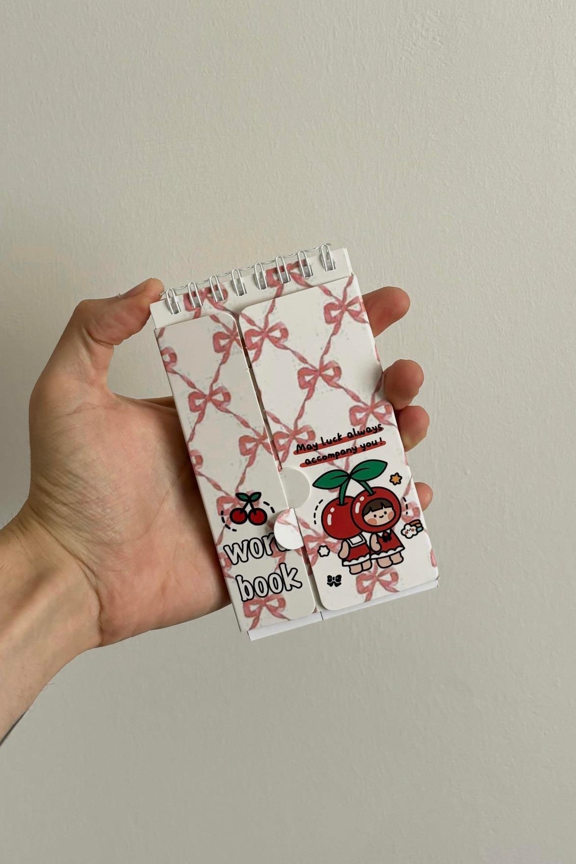 Cherry Girl Word Book / Kelime Çalışma Defteri