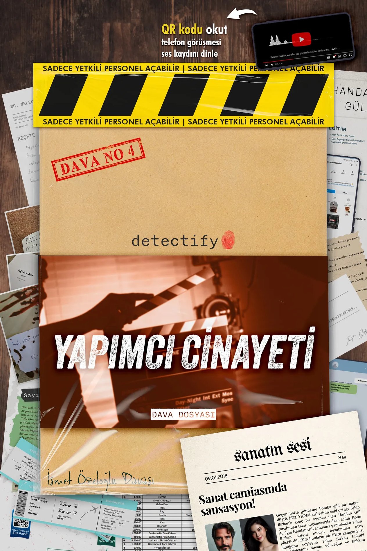 Dedektif Cinayet Çözme Oyunu - Yapımcı Cinayeti