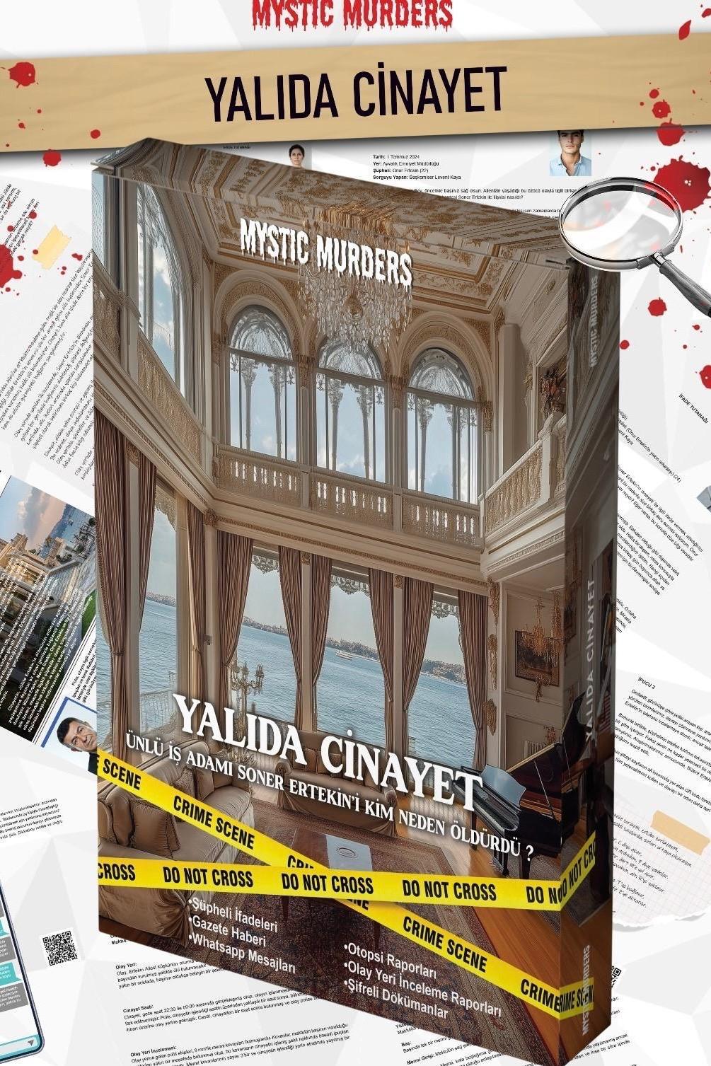 Dedektiflik Cinayet Çözme Oyunu - Yalıda Cinayet