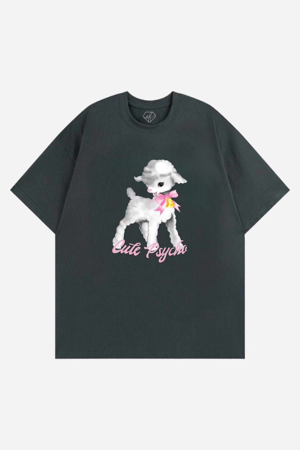 Füme Unisex Vintage Cute Animal T-Shirt