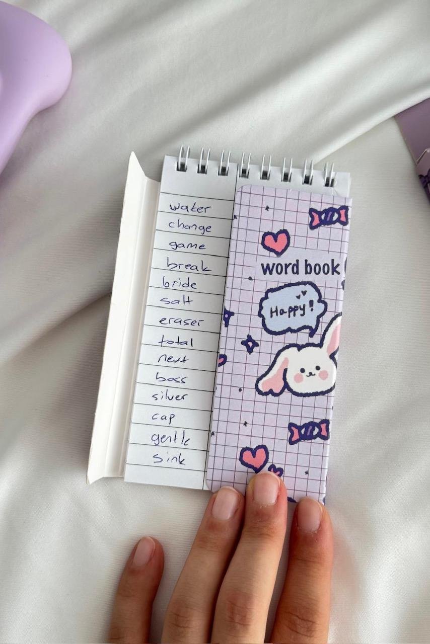 Happy Rabbit Word Book / Kelime Çalışma Defteri