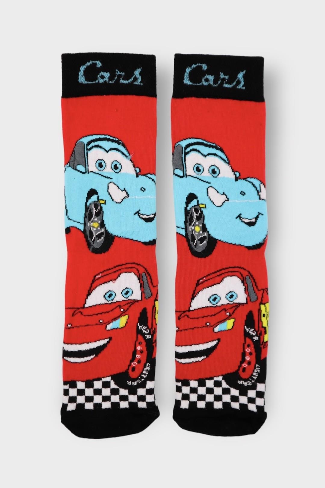 Kırmızı Cars Çorap