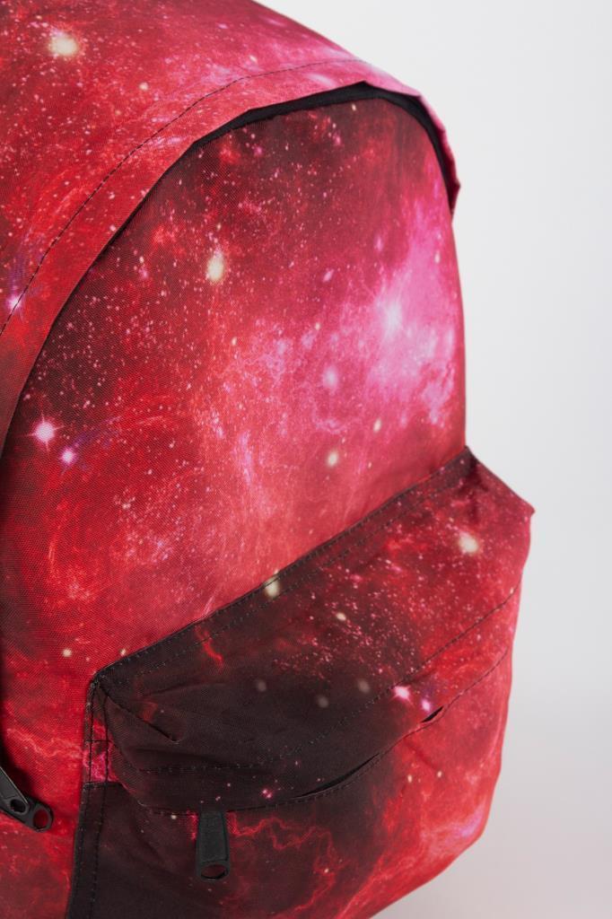 Kırmızı Galaxy Sırt Çantası