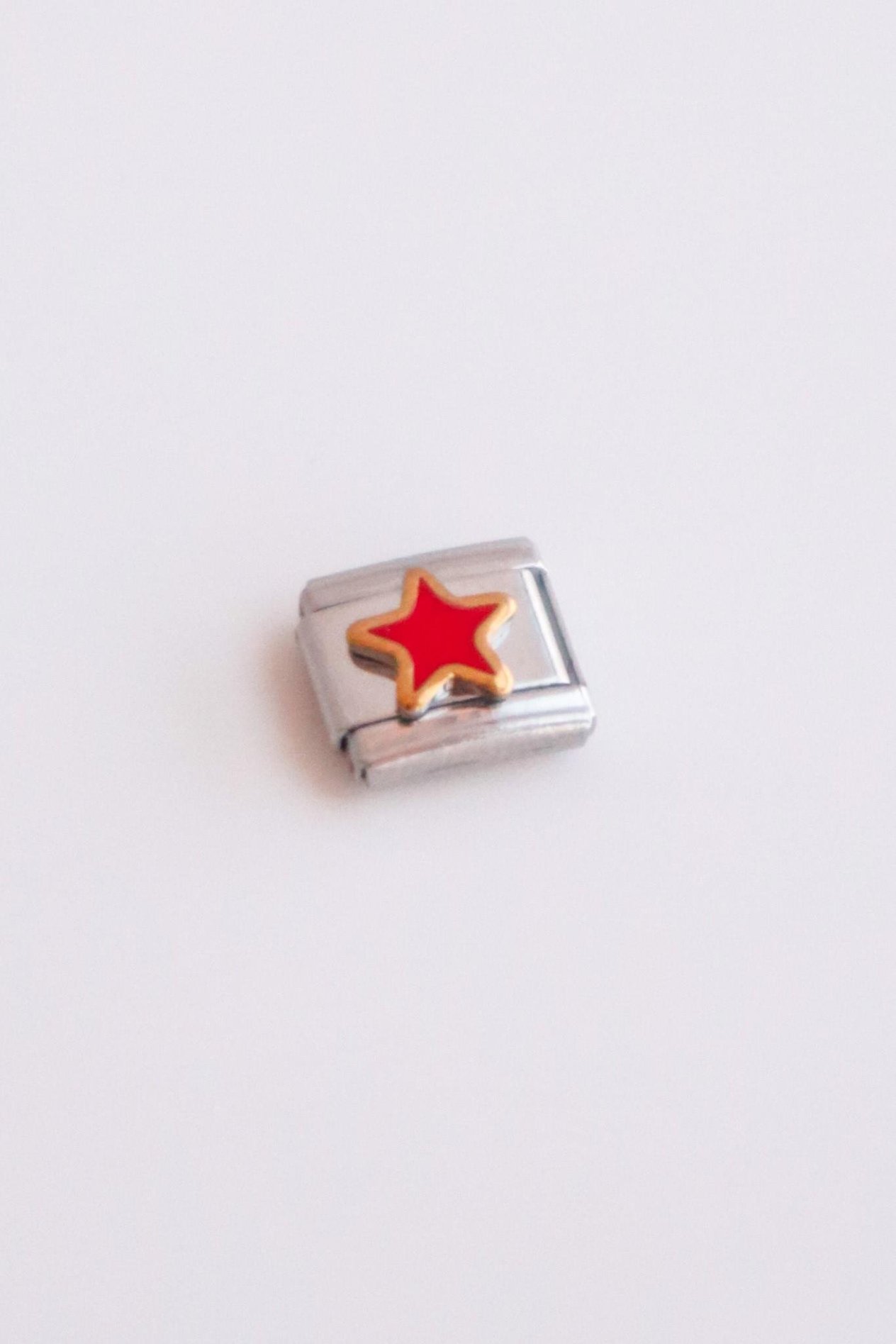 Kırmızı Yıldız İtalyan Charm