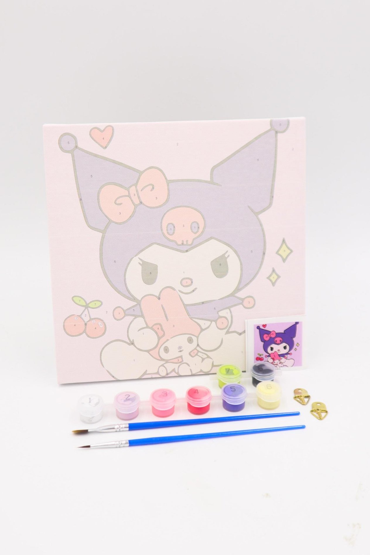 Kuromi My Melody Number Painting Sayılarla Boyama Tablo