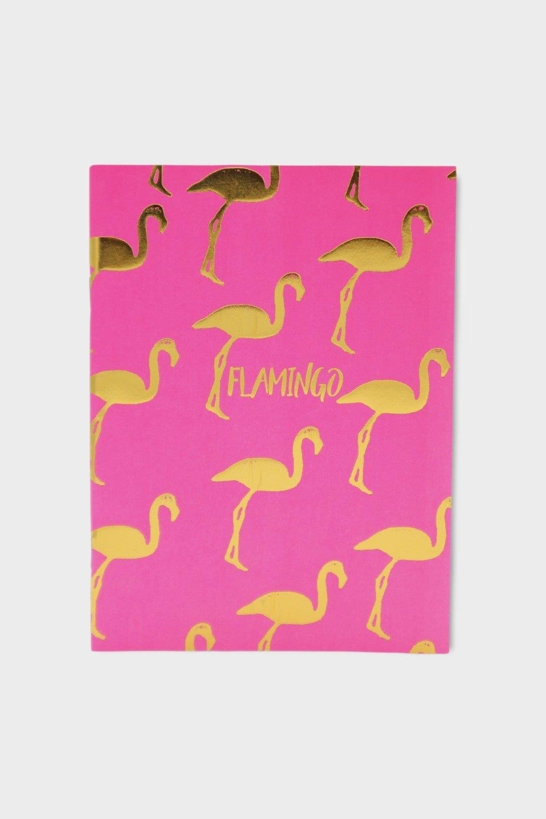 Laklı Defter - Flamingo Kolaj
