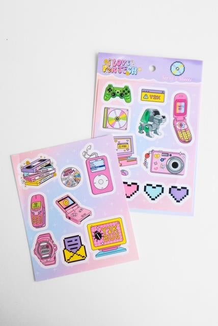 Love Y2K Sheet 2'li Sticker Set 