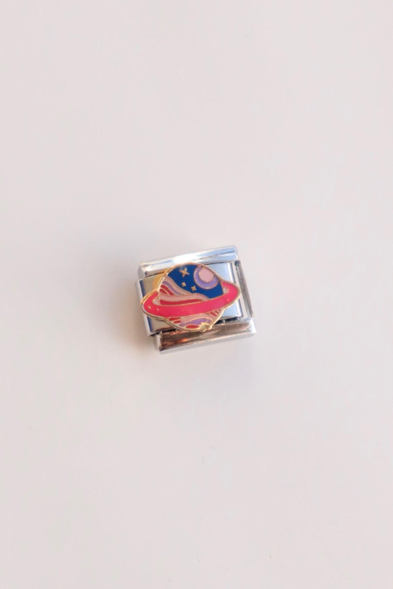 Mavi Saturn İtalyan Charm 