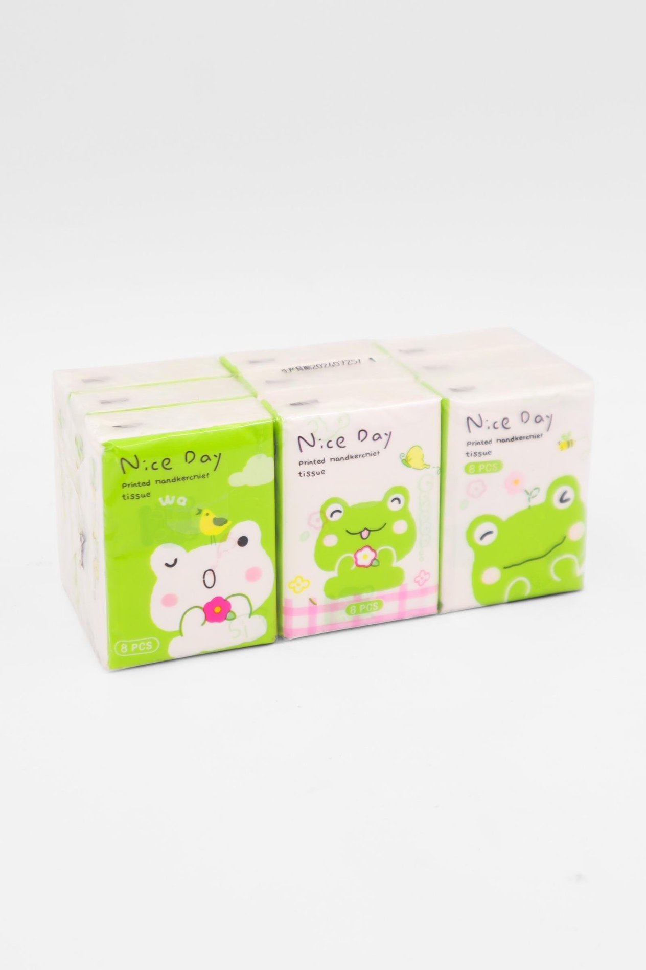 Nice Day Frog Desenli Peçete (1 Adet)