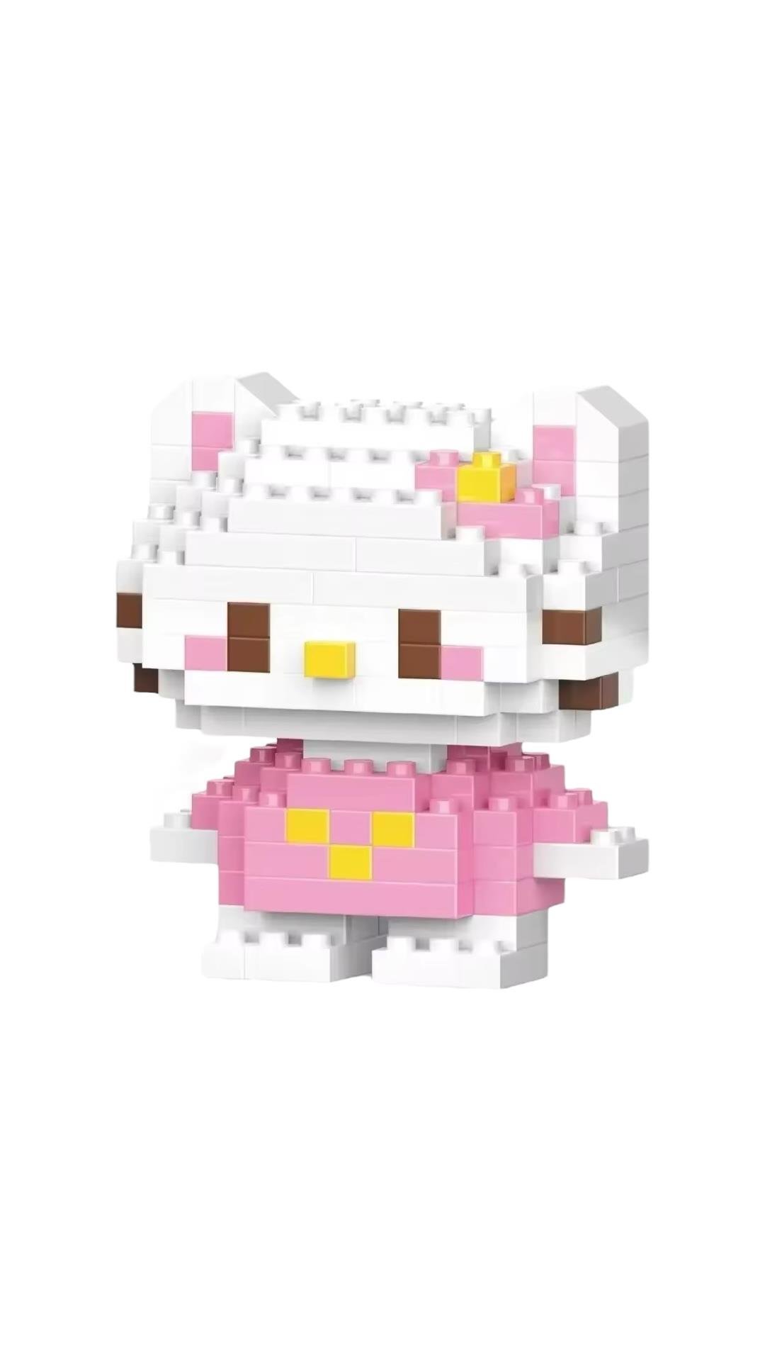 Pembe Hello Kitty 3D Mini Lego 