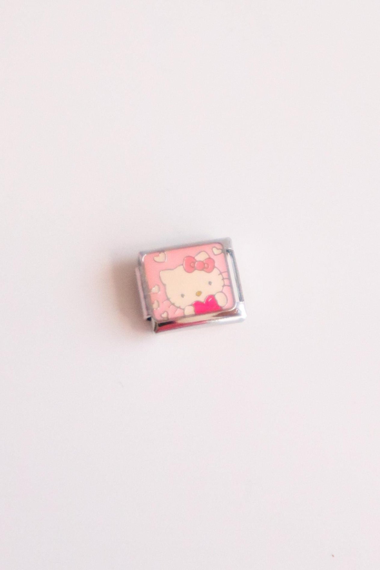 Pembe Hello Kitty İtalyan Charm 